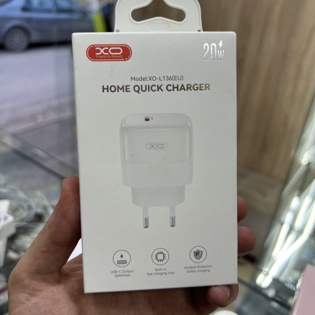 CHARGEUR FAST 20 W XO-L36